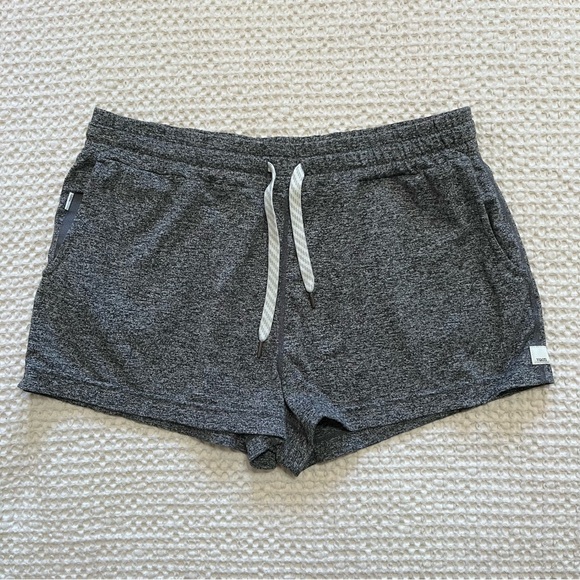 Vuori Pants - Vuori Women’s Halo Performance Shorts Heather Gray Womens Medium